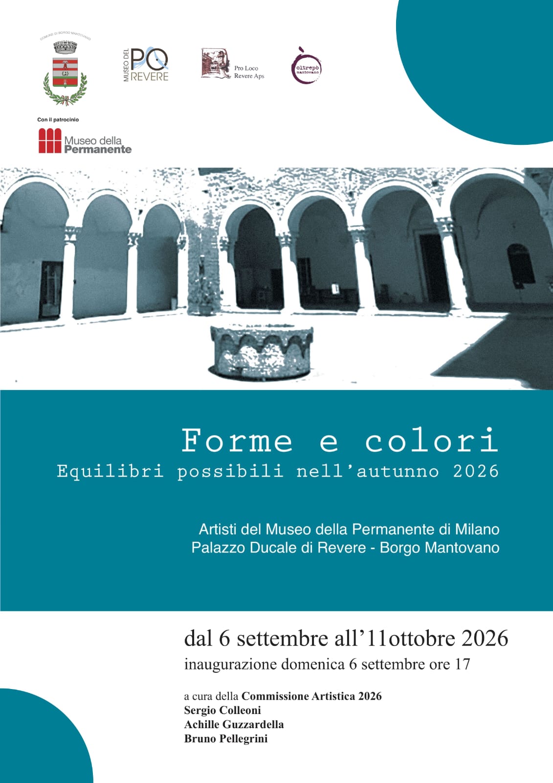 I’m pleased to be participating in Forme e colori – Equilibri possibili